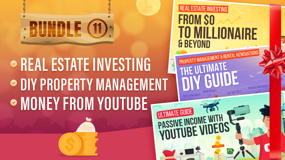 Product image for Bundle Eleven: Real Estate Investing, DIY Management, & Youtube.