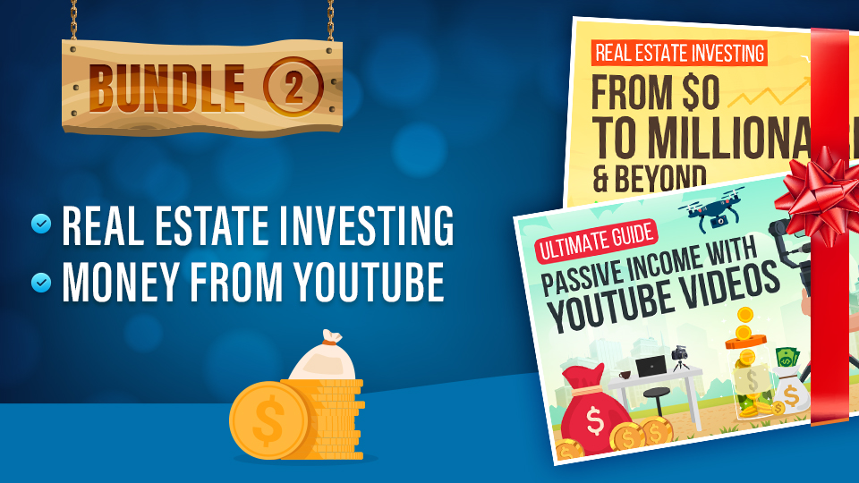 Product image for Bundle Two: Real Estate Investing & Youtube.