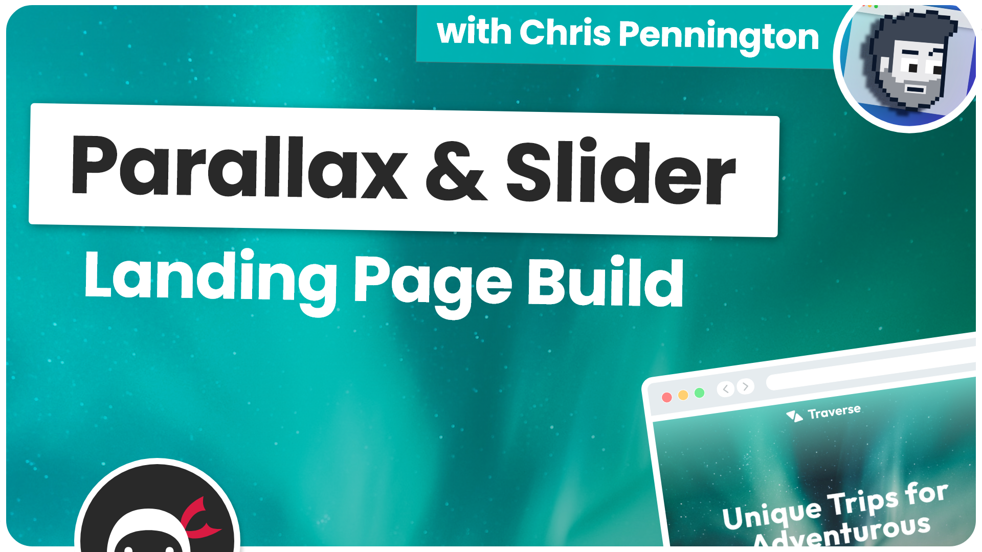 Product image for Parallax Landing Page Build