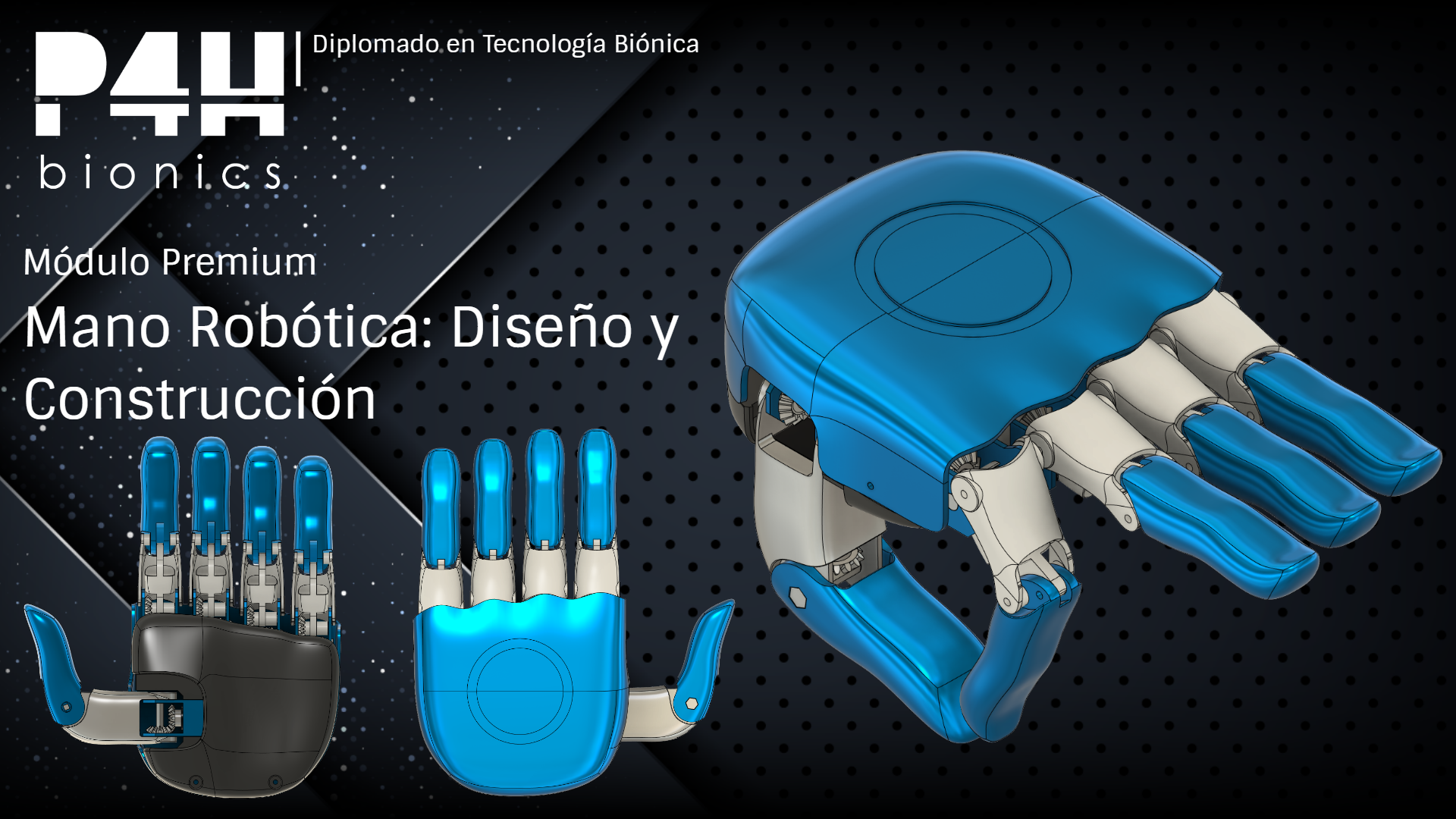 Imagen de producto para (Fase 4.2) Mano robótica: Diseño y construcción