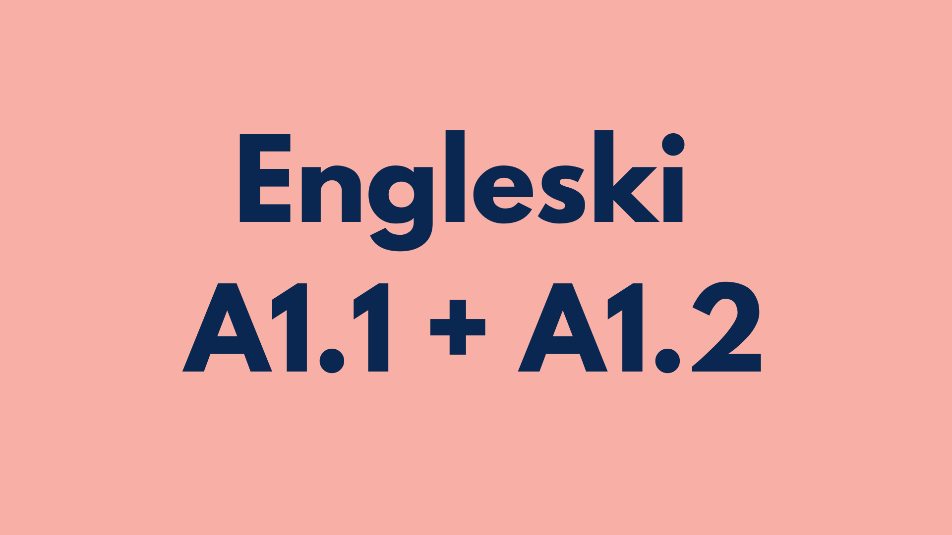 Materijali Za Vežbanje A1 _ Vježbe – VUXF