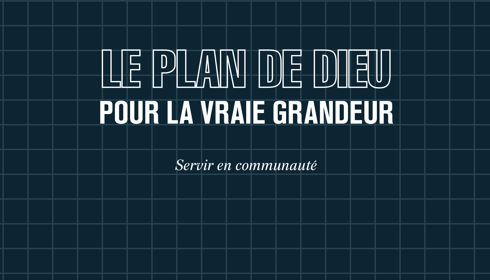 Product image for LE PLAN DE DIEU POUR LA VRAIE GRANDEUR